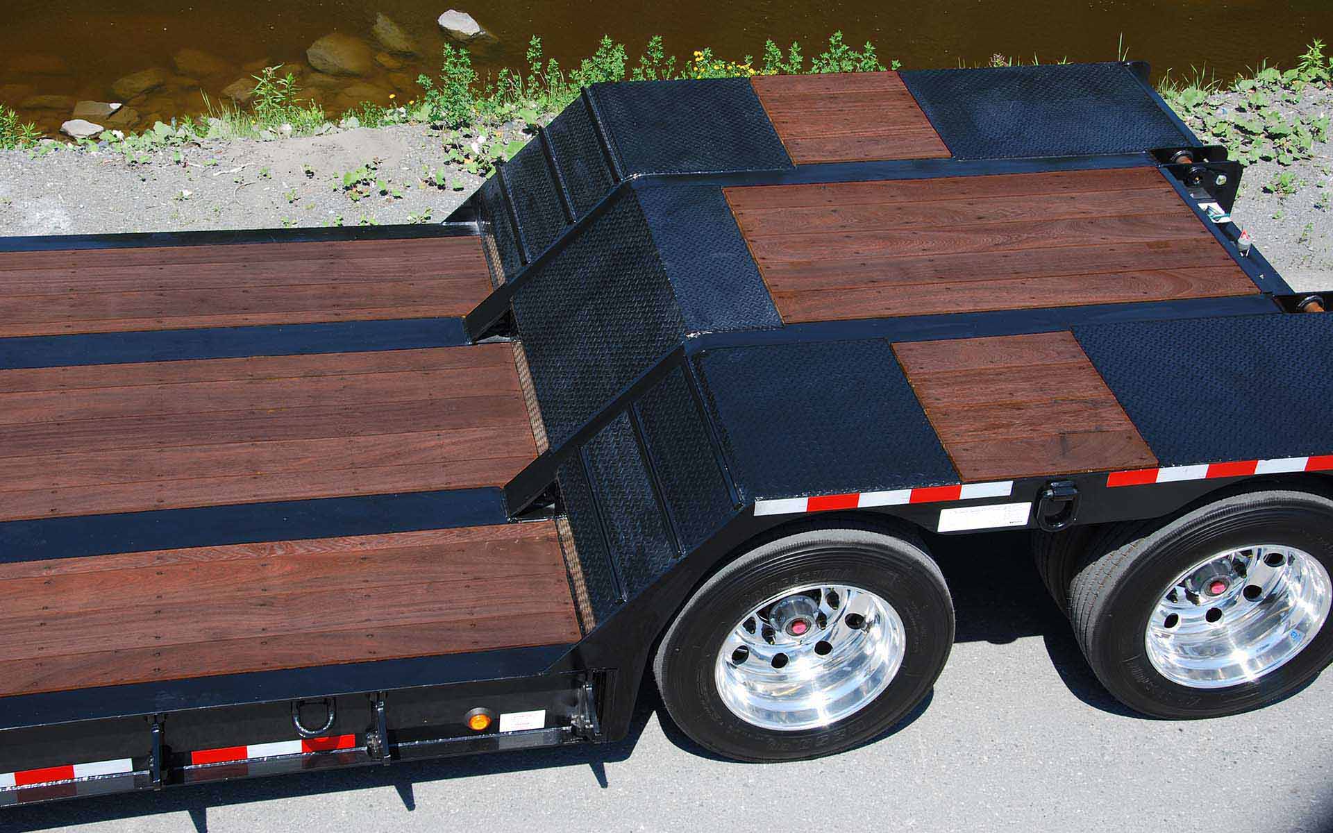 Rough Cut Oak Trailer Flooring Bios Pics